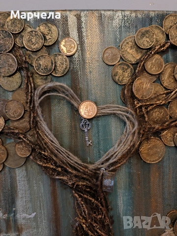 Картина с монети БГ , снимка 5 - Декорация за дома - 53058455