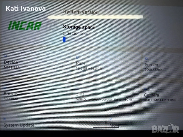 Таблет 11" Android 15, 36GB+256GB, Full HD IPS дисплей, снимка 7 - Таблети - 53579354