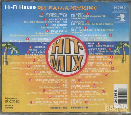Ballerman 6-hit mix, снимка 2 - CD дискове - 35763740