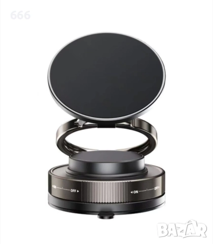 Магнитен държач за телефон с вендуза, регулируем на 360°, снимка 6 - Аксесоари и консумативи - 52141055