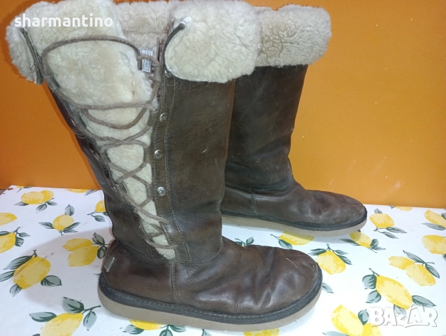 UGG кожени ботуши N 39, снимка 10 - Дамски ботуши - 52976725