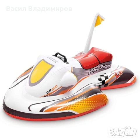 Надуваем джет Intex - 117см, снимка 4 - Надуваеми играчки - 53506618