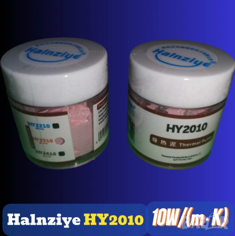 20/100гр 10 W/m·K Halnziye HY2310 Thermal Putty течен термопад, снимка 4 - Други - 53251756