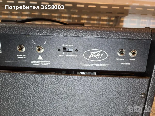 Peavey Triple X / XXX 1х12 лампово китарно кубе 40w, снимка 5 - Китари - 49414438