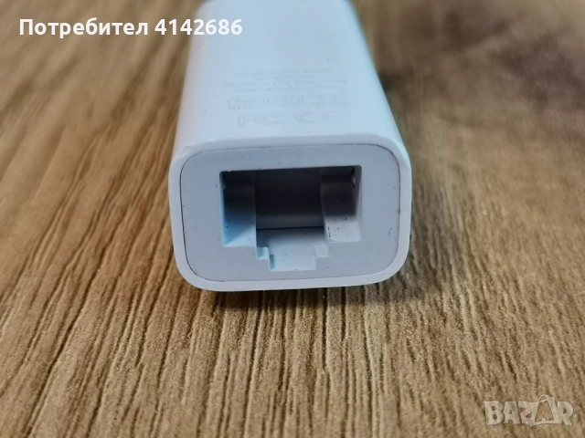 Адаптер  APPLE A1433 Thunderbolt Ethernet LAN, снимка 4 - Apple iPhone - 52421134