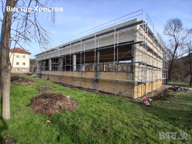 Строително фасадно скеле под наем и монтаж, снимка 6 - Монтажи - 52505293