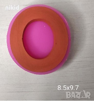 10 см цифра цисло цифри цисла големи силиконов молд форма фондан гипс шоколад свещ декор, снимка 2 - Форми - 41635794