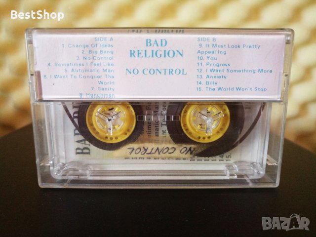 Bad Religion - No Control, снимка 2 - Аудио касети - 34028238