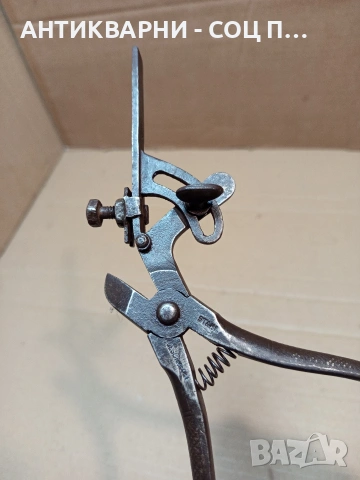 Соц Стари Немски Чапраз Клещи НОМЕР 1641., снимка 7 - Антикварни и старинни предмети - 53699041