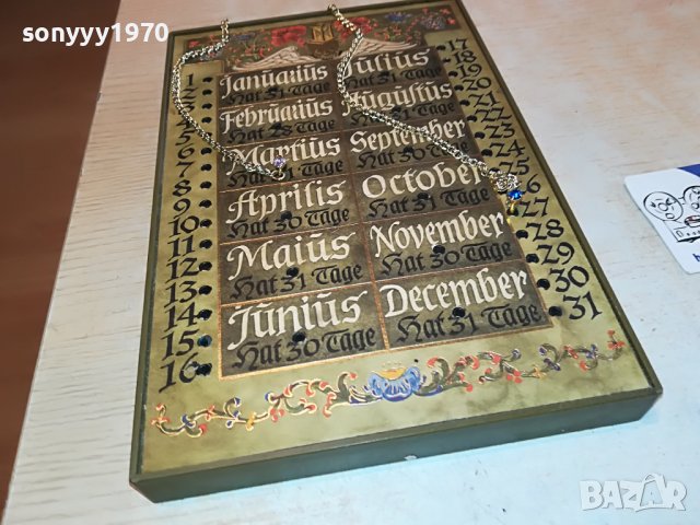 немски календар-внос германия 2703231149, снимка 12 - Антикварни и старинни предмети - 40150368