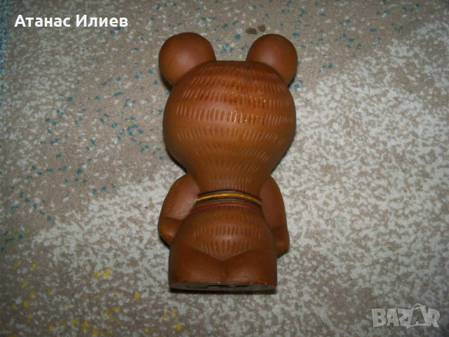 Гумено мече Миша от олимпиадата в Москва 1980г., снимка 3 - Други - 50772925