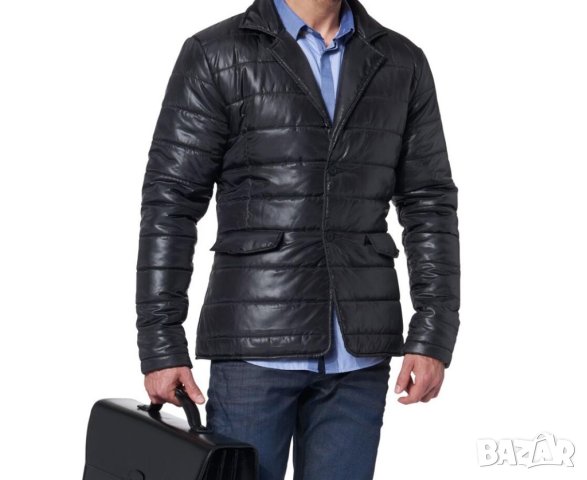 Черно мъжко яке Malexxius - L