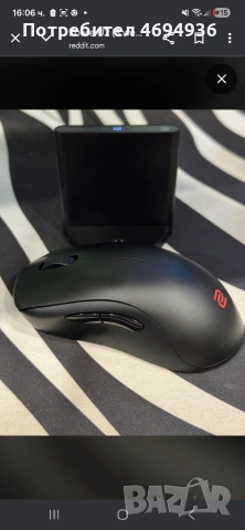 Безжична геймърска мишка Zowie U2, - , снимка 6 - Клавиатури и мишки - 53063856