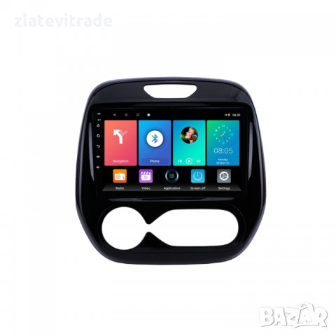 RENAULT CAPTUR CLIO 2011-2019 - 9'' / 12,3" Навигация Android - климатроник / 9214, снимка 2 - Навигация за кола - 34510954