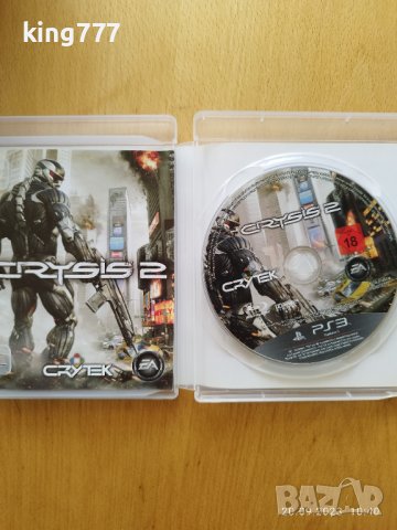 Игра за ps3 Crysis 2, снимка 2 - Игри за PlayStation - 42254892