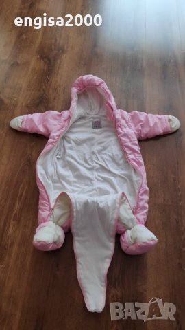 Бебешки космонавт за момиченце 68 номер, снимка 1