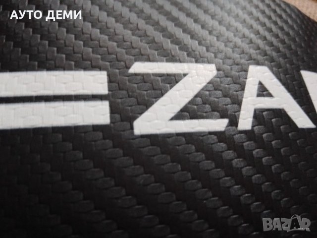 Черен карбон стикери за прагове за Опел Зафира Opel Zafira кола автомобил ван, снимка 2 - Аксесоари и консумативи - 41330321