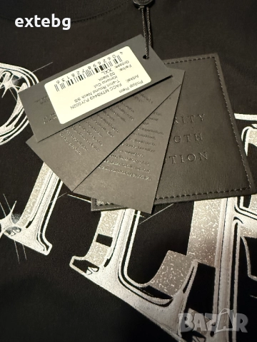 PHILIPP PLEIN нова оригинална тениска размер XXL, снимка 11 - Тениски - 52023840