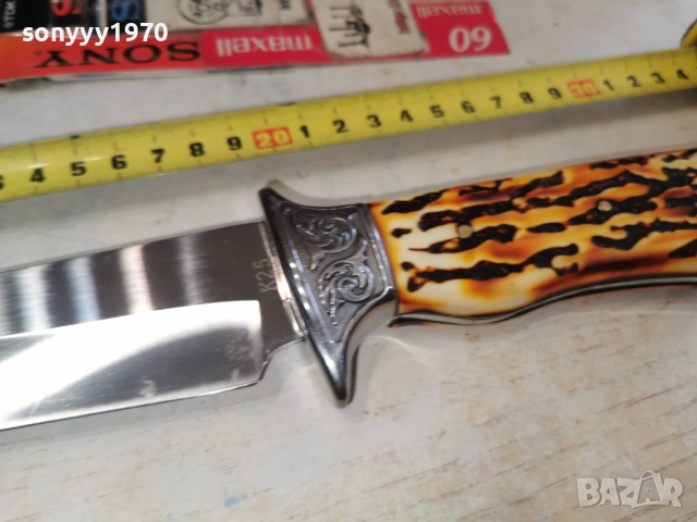 НОЖ С КРАСИВА ДРЪЖКА 1103260738, снимка 5 - Ножове - 53791115