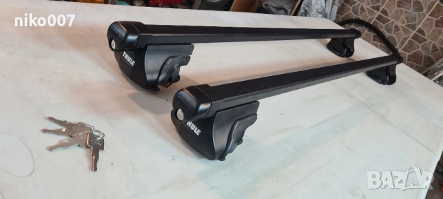 THULE -УНИВЕРСАЛНИ-греди-рейки-релси за куфар-багажник-автобокс