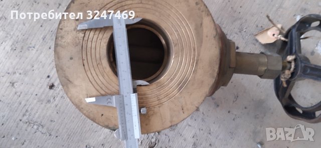 Кран шибърен бронзов, снимка 4 - Водни помпи - 35978026