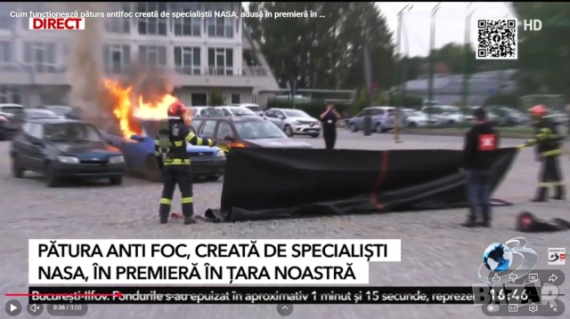 Противопожарно одеяло за кола 6x8 метра до 1000°C, снимка 5 - Пътна помощ - 52885017