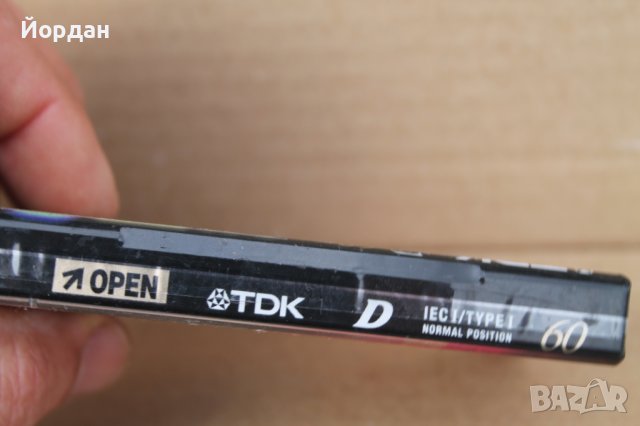 Касетка ''TDK D-60", снимка 2 - Аудио касети - 44403661