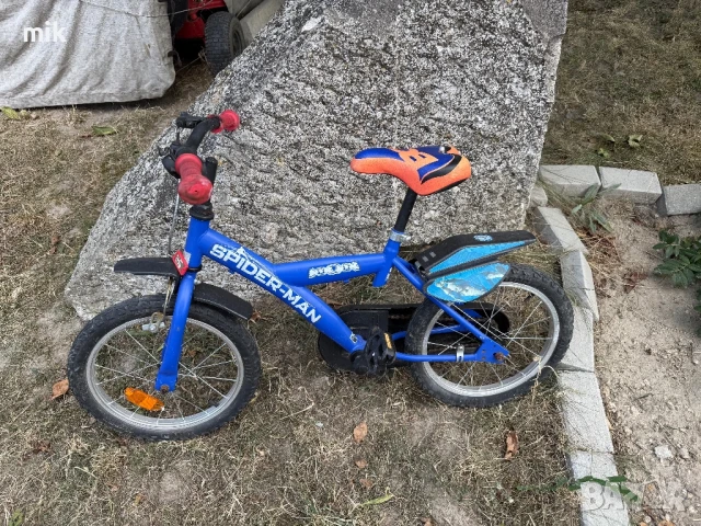 Детско колело Спайдермен 16 цола, снимка 4 - Велосипеди - 51376191