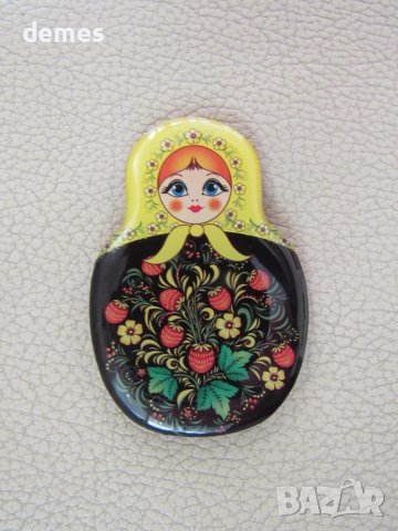 Автентичен магнит-матрьошка от Русия, снимка 2 - Колекции - 44020572