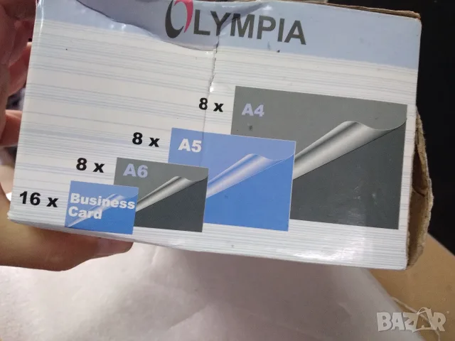 Ламинатор Olympia A 230 комплект за ламиниране A4 4в1 , снимка 3 - Друго - 56161620