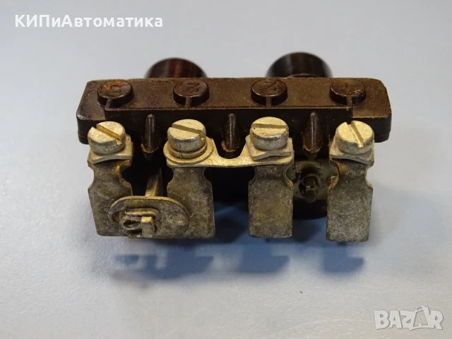 двоен електромеханичен бутонен ключ пуск-стоп(кнопка пуск-стоп СССР), снимка 2 - Резервни части за машини - 50505469