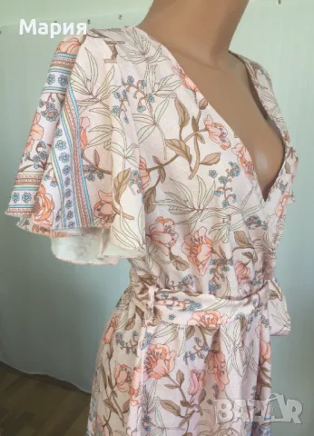 SHEIN С размер Нов Дамски Гащеризон Розор на Нежни Цветя Шейн , снимка 6 - Гащеризони - 47317241