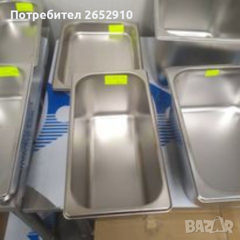 Чисто нови гастронорми/тави/ и капаци от неръждаема стомана! ТОП Цена 10лв/5,11€, снимка 11 - Кутии за храна - 40975912