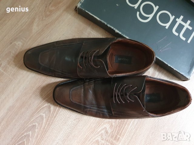 Оригинални официални мъжки обувки Bugatti , снимка 7 - Официални обувки - 41377365