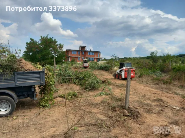 ИЗКОПНИ И ТРАНСПОРТНИ УСЛУГИ С МИНИ БАГЕР, БОБКАТ И САМОСВАЛ, снимка 9 - Кърти, чисти, извозва - 47588603