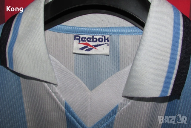 винтидж фланелка Fila Fiorentina дълъг ръкав футболна тениска Фиорентина Reebok Argentina Аржентина , снимка 3 - Футбол - 53783570