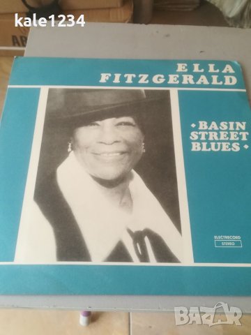 ELLA FITZGERALT. Basin street blues. Грамофонна плоча. Чисто нова! ST-EDE 01379