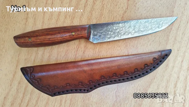 Ловни ножове / дамаска стомана , 2 модела /, снимка 2 - Ножове - 55905335