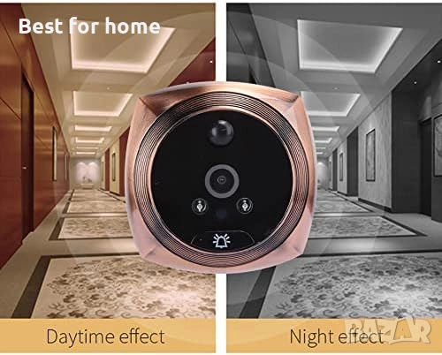 Цифрова видео шпионка и звънец  с 32GB карта памет, снимка 5 - Други - 51759320