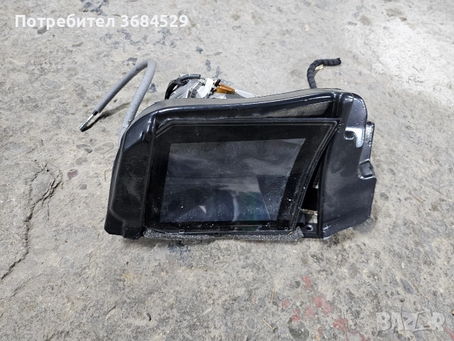 табло със къп холдери и хедъп headup bmw e60 e61 бмв е61 е60 , снимка 5 - Части - 52639665