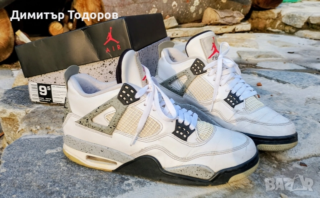 Jordan 4 retro OG white cement