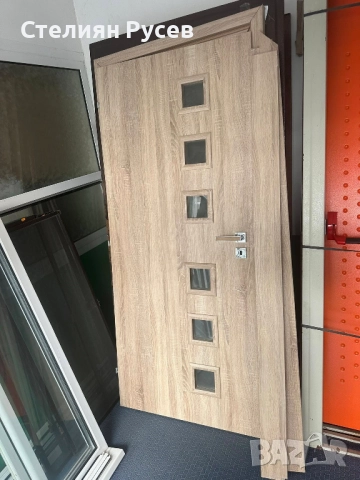 160722 GRADE интериорна врата 197/85 см - цена 280 лв или 143,16 евро  - буб външен размер на вратат, снимка 2 - Интериорни врати - 52027875