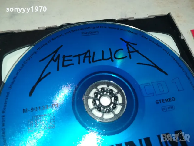 METALLICA-ДВА ДИСКА 2602251156, снимка 15 - CD дискове - 49282317