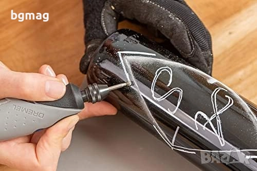 Dremel 682 комплект за гравиране върху стъкло, 8 части, снимка 2 - Инструменти за гравиране - 52141920