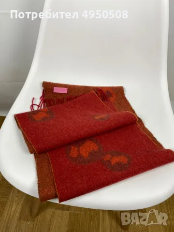Шал „Radley“ от агнешка вълна и ангора с принт, снимка 8 - Шалове - 56139504