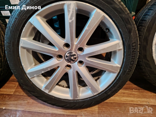 Продавам 5 Гуми Uniroyal с джанти към тях, снимка 10 - Гуми и джанти - 52594246