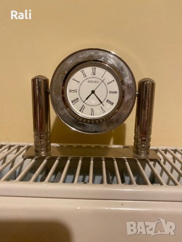 Настолен часовник Seiko, снимка 1 - Антикварни и старинни предмети - 42720449