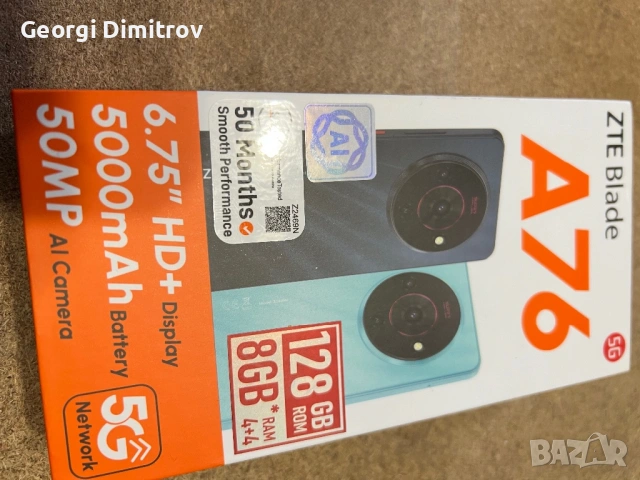 ZTE Blade A76 128GB, снимка 7 - ZTE - 53723424