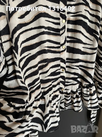 Риза туника Zara размер XXL, снимка 5 - Ризи - 51271805