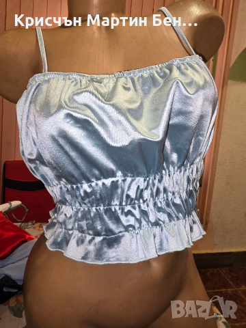 Бюстие сатен /л, снимка 4 - Корсети, бюстиета, топове - 44841127